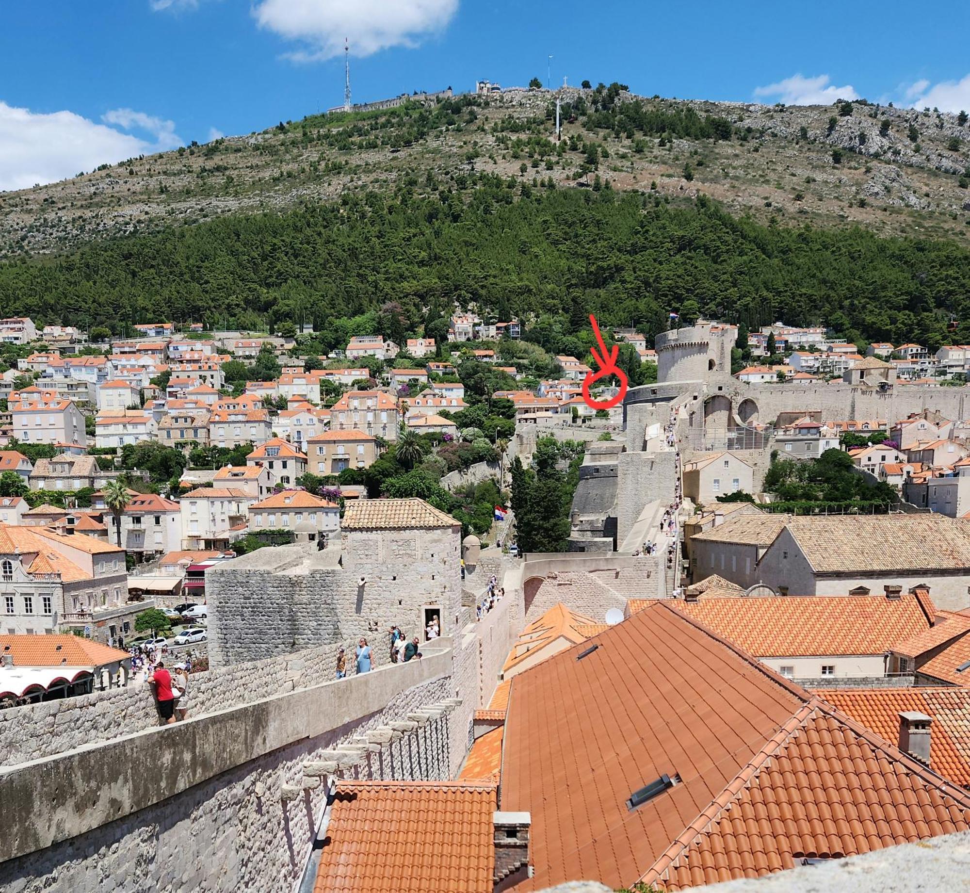 Sea And Old City View Apartment Dubrovnik Exterior foto