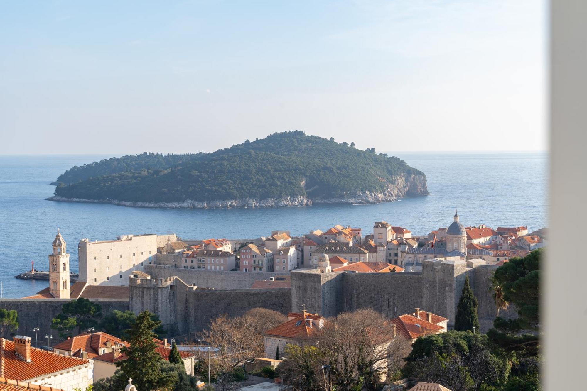 Sea And Old City View Apartment Dubrovnik Exterior foto